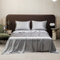 💎 50% RABATT! 💎 Unifarbenes Satin-Spannbettlaken – Haar- & hautfreundlich, Temperaturregulierend & Maschinenwaschbar 🛏️✨