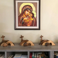 💎 60% RABATT! 💎 Osterszene „Leeres Grab“ – 4-teiliges Massivholz-Set mit Kreuz, Stein & Berg zur Auferstehungsdekoration ✝️🕊️