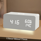 💎 50% RABATT! 💎 LED-Digitalwecker mit Kabelloser Ladestation – Zeigt Temperatur & Luftfeuchtigkeit, Schallaktiviert & Modernes Design 🔥⏰