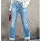 👖 LIMITED-TIME 50% RABATT! ✨ Damenjeans – Hohe Taille, Gerades Bein, Stretch ✨