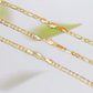 💎 60% RABATT! 💎 Armband Vintage St. Jude – Chaîne Figaro Bicolore, Symbole de Foi & Finition