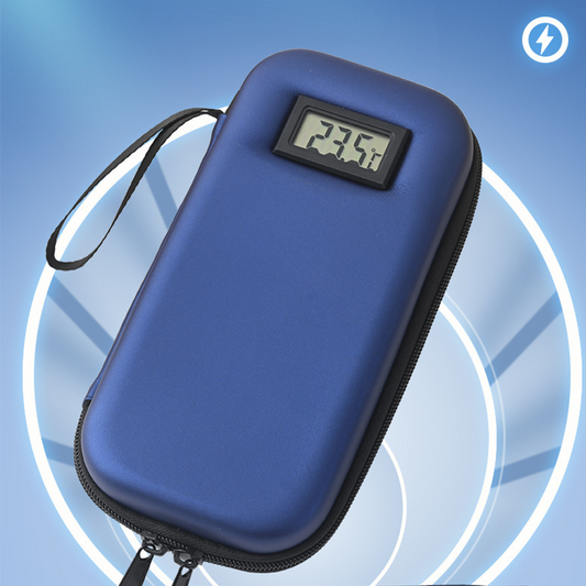 💉 LIMITED-TIME 50% RABATT! ✨ Insulin-Kühltasche – LCD-Display, Kühlpack, Tragbar ✨