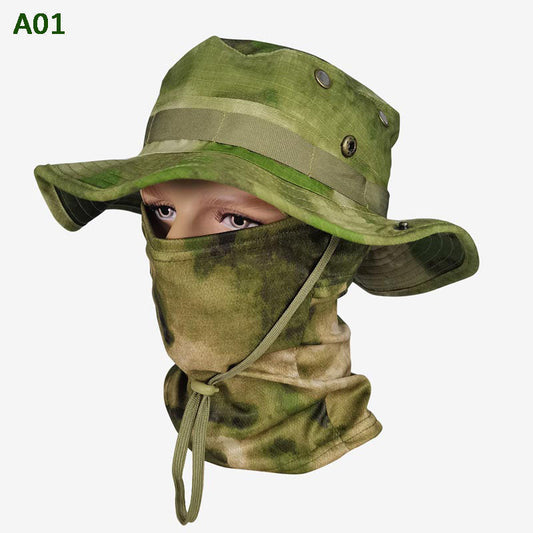 💎 50% RABATT! 💎 2-in-1 Camouflage-Angelhut mit abnehmbarer Maske – UPF 50+ Sonnenschutz, Atmungsaktiv & Insektenschutz 🎣🛡️