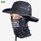 💎 50% RABATT! 💎 2-in-1 Camouflage-Angelhut mit abnehmbarer Maske – UPF 50+ Sonnenschutz, Atmungsaktiv & Insektenschutz 🎣🛡️