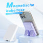 💎 LETZTER TAG: 50% RABATT! 💎 Magnetische Powerbank 5000mAh – 20W Schnellladung, kabelloses Laden & integrierter Ständer für Reise und Büro