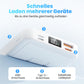 💎 LETZTER TAG: 50% RABATT! 💎 Magnetische Powerbank 5000mAh – 20W Schnellladung, kabelloses Laden & integrierter Ständer für Reise und Büro