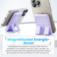 💎 LETZTER TAG: 50% RABATT! 💎 Magnetische Powerbank 5000mAh – 20W Schnellladung, kabelloses Laden & integrierter Ständer für Reise und Büro