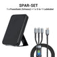 💎 LETZTER TAG: 50% RABATT! 💎 Magnetische Powerbank 5000mAh – 20W Schnellladung, kabelloses Laden & integrierter Ständer für Reise und Büro
