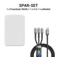 💎 LETZTER TAG: 50% RABATT! 💎 Magnetische Powerbank 5000mAh – 20W Schnellladung, kabelloses Laden & integrierter Ständer für Reise und Büro