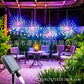 💎 -55% SOLAR-FEUERWERK-LICHTERKETTE! 💎 280 Warmweiße LEDs, 8 Modi & Fernbedienung – Wasserdichtes Löwenzahn-Design für Garten, Party & Terrasse