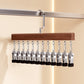 📢📢50% OFF !! ⏰🏵️360° Swivel Multi-Hook Wardrobe Organizer-10 Clips