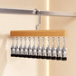 📢📢50% OFF !! ⏰🏵️360° Swivel Multi-Hook Wardrobe Organizer-10 Clips