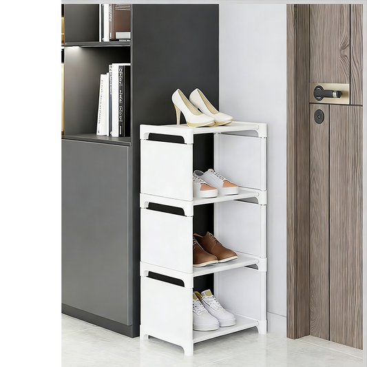💎 50% RABATT! 💎 Platzsparender Schuhregal-Ständer – Modulares Design, Wasserdichte Ablagen & Robuster Stahlrahmen für Flur, Schlafzimmer & Mehr 👟🚪