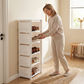 💎 50% RABATT! 💎 Platzsparender Schuhregal-Ständer – Modulares Design, Wasserdichte Ablagen & Robuster Stahlrahmen für Flur, Schlafzimmer & Mehr 👟🚪