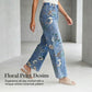 💎 -50% AUF BLUMEN-JEANS! 💎 Gerader Schnitt, Premium-Denim & Romantischer Look