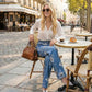 💎 -50% AUF BLUMEN-JEANS! 💎 Gerader Schnitt, Premium-Denim & Romantischer Look