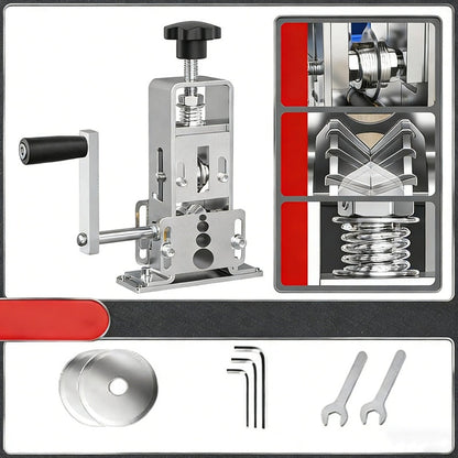 💎 50% RABATT! 💎 Abisoliermaschine für Drähte 1–25 mm – Automatischer Vorschub, Einstellbare Klingen & Dualer Betrieb (Manuell/Motorisiert) ⚙️🔌