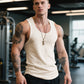 🏋️‍♂️ 50% RABATT AUF DAS HEAVY COTTON TANKTOP! 💪 Rippstrick, ärmellos & perfekt für Muskeldefinition – Sport & Freizeit 🏃