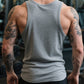 🏋️‍♂️ 50% RABATT AUF DAS HEAVY COTTON TANKTOP! 💪 Rippstrick, ärmellos & perfekt für Muskeldefinition – Sport & Freizeit 🏃