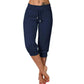 💎 -50% DAMEN 3/4 JOGGINGHOSE! 💎 Hoher Bund, Taschen & Weicher Strickstoff für Sport & Lounge