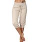 💎 -50% DAMEN 3/4 JOGGINGHOSE! 💎 Hoher Bund, Taschen & Weicher Strickstoff für Sport & Lounge