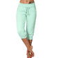 💎 -50% DAMEN 3/4 JOGGINGHOSE! 💎 Hoher Bund, Taschen & Weicher Strickstoff für Sport & Lounge