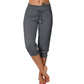 💎 -50% DAMEN 3/4 JOGGINGHOSE! 💎 Hoher Bund, Taschen & Weicher Strickstoff für Sport & Lounge