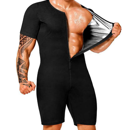 💎 50% RABATT! 💎 Herren Sauna-Anzug – Maximale Fettverbrennung & Muskelkompression