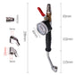 💎 -50% ANGEBOT! 💎 Hochleistungs-Reifenfüller: Mit Manometer & Doppelkopf für Auto & Moto