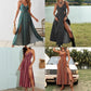 🌸 LIMITED-TIME 50% RABATT! ✨ Maxikleid mit Spaghettiträgern – Seitenschlitz, Leicht, Elegant ✨