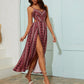 🌸 LIMITED-TIME 50% RABATT! ✨ Maxikleid mit Spaghettiträgern – Seitenschlitz, Leicht, Elegant ✨