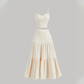 👗 49% RABATT ! ✨ Damen 2-teiliges Set – Einfarbiges Tanktop & A-Linien-Rock, Knitterfrei & Bequem 🍃