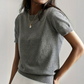 💎 -50% AUF STRICKTOPS! 💎 Damen Kurzarm: Leichtes Material & Bequemer Rundhals für jeden Look 👚🧶