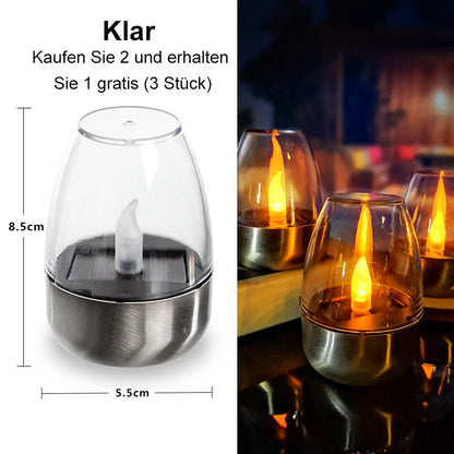 💎 BIS ZU 50% RABATT! 💎 Solar-Kerzenlicht – Wetterfest, Romantisch & Flackernd