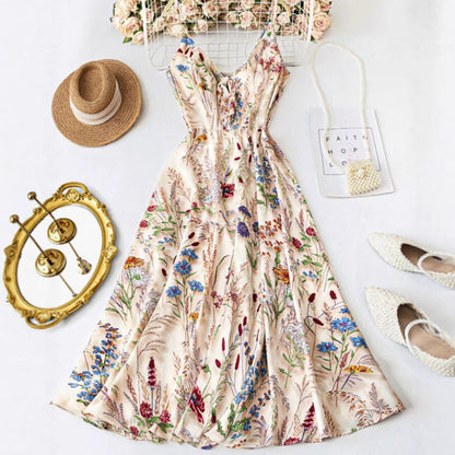 💎 -60% AUF DAS BLUMENKLEID! 💎 Figurschmeichelnd, Leicht & Perfekt für Frühling & Sommer 🌿