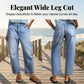 👖 LIMITED-TIME 50% RABATT! ✨ Damen-Jeans – Hohe Taille, Verkürzt, Weit ✨