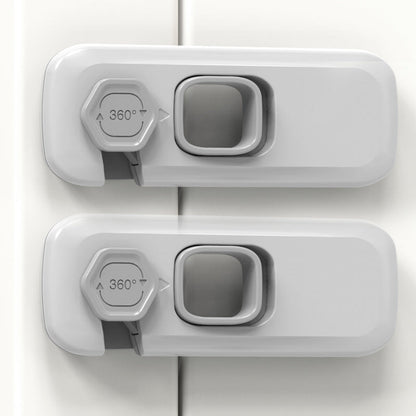 💎 -56% KINDERSICHERE SCHLÖSSER! 💎 2er-Set: Unsichtbarer Schutz für Kühlschrank & Schränke