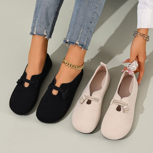 👞 LIMITIERT: 50% RABATT! 🔥 Bequeme Slip-On Schuhe aus Kunstvelours – Zeitloses Design mit Tauquaste für Office & Freizeit 🍂