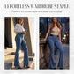 👖 LIMITED-TIME 50% RABATT! ✨ High-Waist Jeans – Stretch, Schlagschnitt, Figurbetont ✨