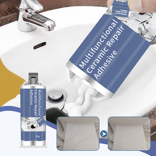 💎 1+1 GRATIS! Multifunktionaler Keramik-Reparaturkleber – Hitzebeständig & Unsichtbar