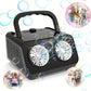 💎 -50% HANDGEFÜHRTE SEIFENBLASEN-MASCHINE! 💎 26 Löcher, 2000+ Blasen/Min & Magische Lichter für Partys