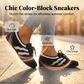 💎 -50% AUF RETRO SNEAKER! 💎 Weiches PU-Leder, Flexible Sohle & Sicherer Halt für Stil im Alltag👟