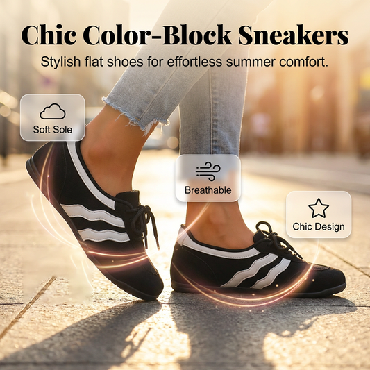 💎 -50% AUF RETRO SNEAKER! 💎 Weiches PU-Leder, Flexible Sohle & Sicherer Halt für Stil im Alltag👟