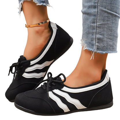 💎 -50% AUF RETRO SNEAKER! 💎 Weiches PU-Leder, Flexible Sohle & Sicherer Halt für Stil im Alltag👟
