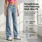 💎 -50% DAMEN HIGH-WAIST JEANS! 💎 Gerades Bein, Figurformend & Premium Retro-Denim (XS-XL)