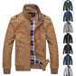 🧥 60% RABATT ! Elegante Windjacke für Herren – Lässiger Business-Style mit Stehkragen & Mehreren Taschen 💼