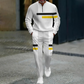 💎 -50% AUF COLORBLOCK-SETS! 💎 Moderner Halbreißverschluss, Dynamisches Design & Bequemer Polyester für Herren 👕🏃‍♂️