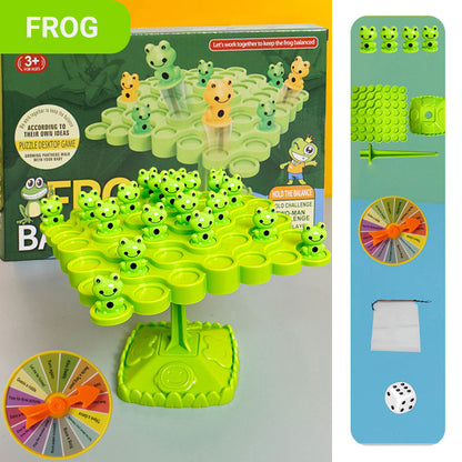💎 -50% AUF DAS BALANCE-LAUBFROSCH-SPIEL! 💎 50 Frösche, Spannende Wettbewerbe & Fördert Feinmotorik für Kinder ab 3 Jahren 🐸🎲