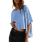 👕 FLASH-SALE 50% AUF DIESES T-SHIRT! 🌞 Damen T-Shirt – Lässig, Locker & Vielseitig Kombinierbar 🌼