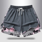 💎 -50% AUF DIE 2-IN-1 SPORTSHORTS! 💎 Atmungsaktiv, Mit Camo-Innenfutter & Taschen für Damen🏃‍♀️✨